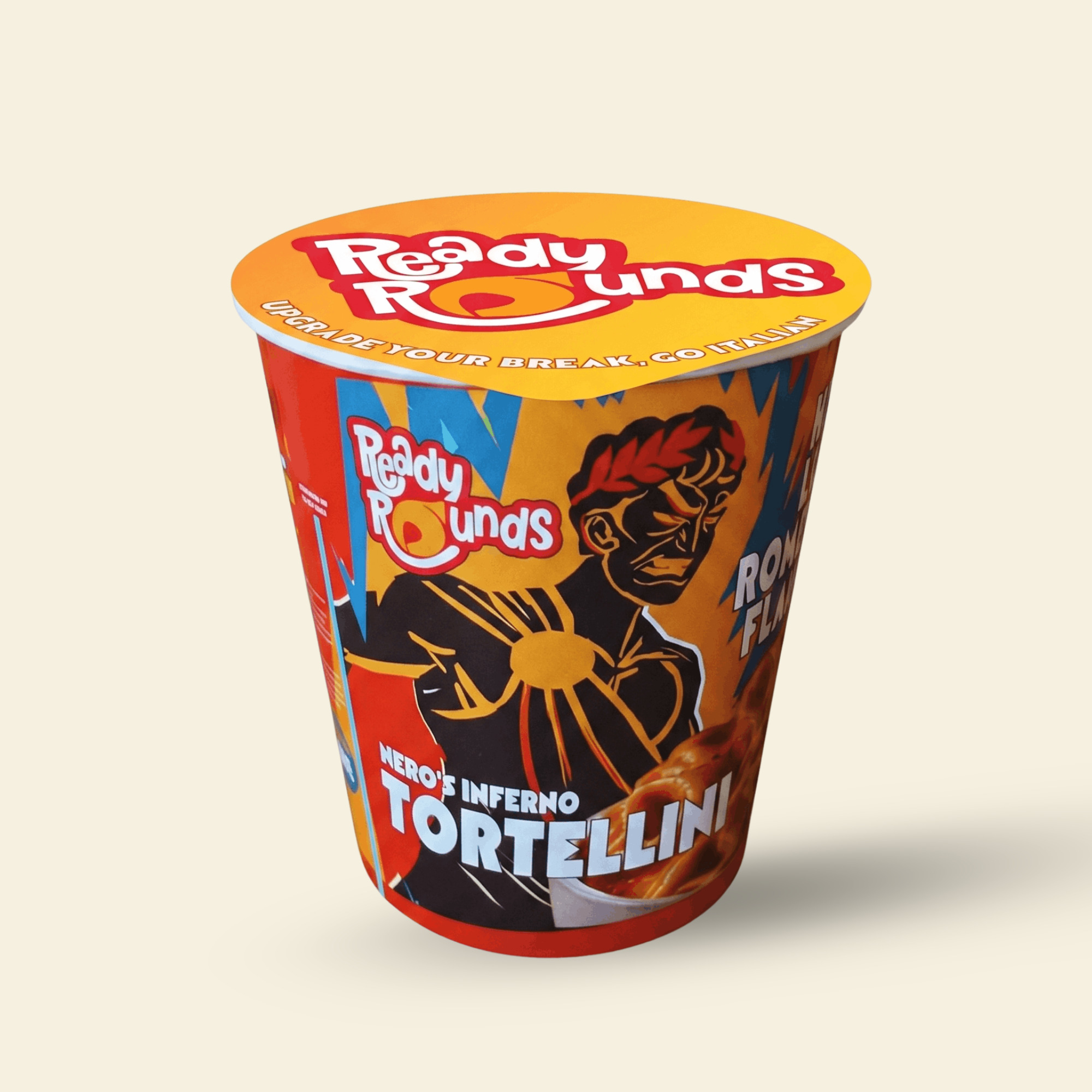 Ready Rounds Nero's Inferno Spicy Cheese and Jalapeno Tortellini
