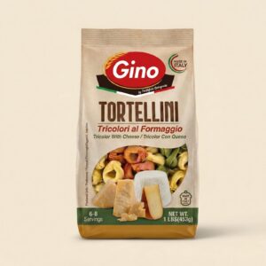 Gino - Classic Tri-Color Tortellini - 1lb